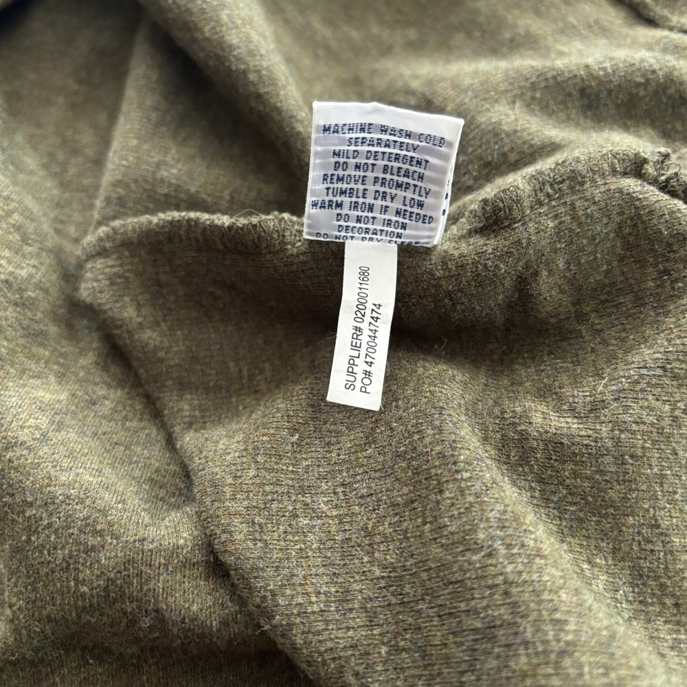 Polo Ralph Lauren Estate Rib Men's XL 1/4 Zip Pullover Sweater Flesh Pony Preppy - Picture 6 of 6